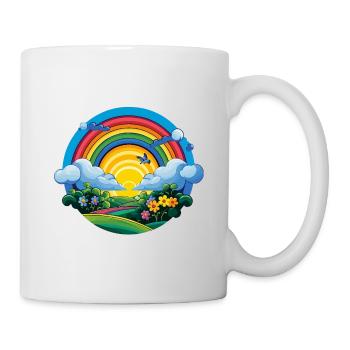 Rainbow Sunrise Spring - Mug - white - Right