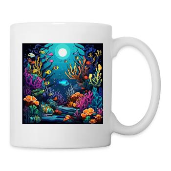 Coral Reef Underwater World - Mug - white - Right