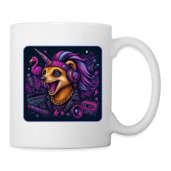 Fête de la Licorne Suricate - Mug blanc - blanc - Droite
