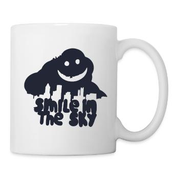 Sourire dans le ciel - Mug blanc - blanc - Droite