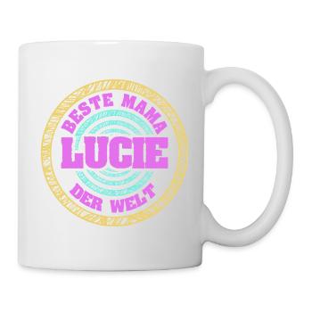 Mama Lucie - Tasse - Weiß - Rechts
