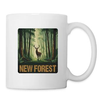 New Forest England - Tasse - Weiß - Rechts