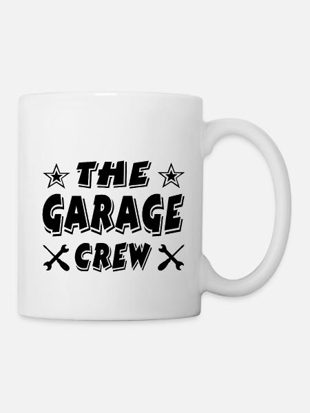 Garage - Tasse - Weiß