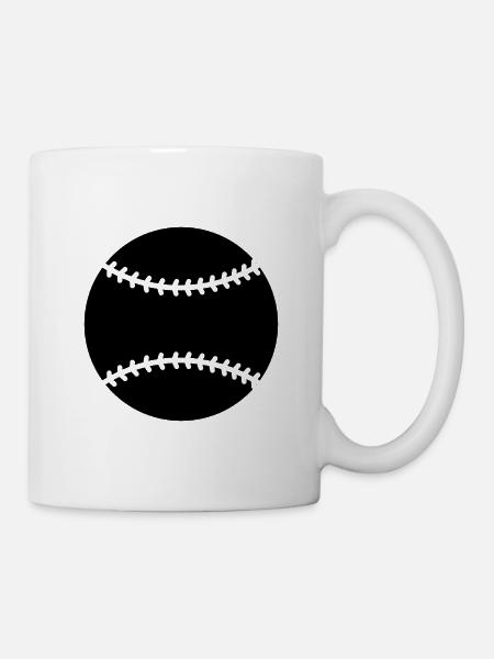 Baseball - Tasse - Weiß