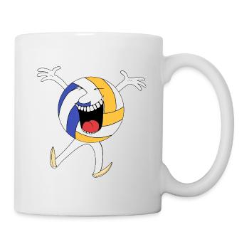 Volley Cheer Mascot - Mug - white - Right