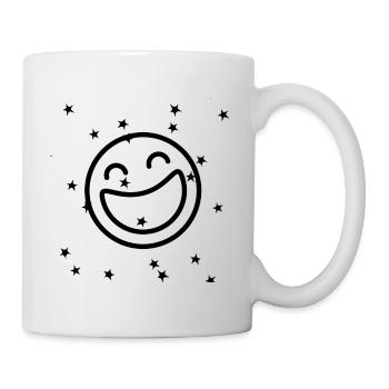Emo Joy - Tasse - Weiß - Rechts
