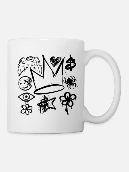 Art Graph Motif - Mug blanc - blanc