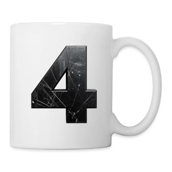 Four Metal Scratch Texture - Mug - white - Right