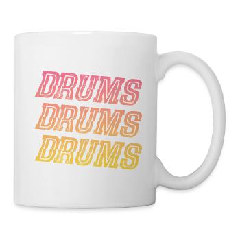 Drums Drums Drums - Mug - white - Right