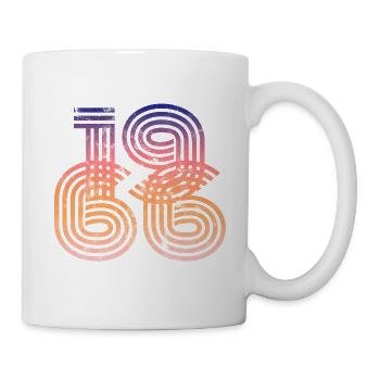 Vintage 1966 - Tasse - Weiß - Rechts