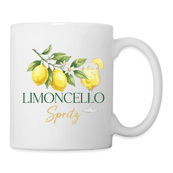 Limoncello Spritz – Boisson d’été au citron - Mug blanc - blanc - Droite