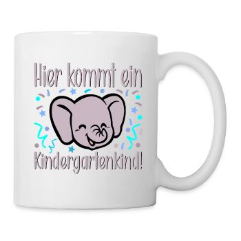 Kleinkinder Kindergartenkind - Tasse - Weiß - Rechts