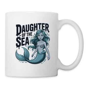 Fille de la Mer - Mug blanc - blanc - Droite