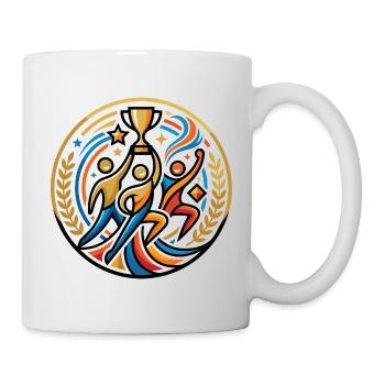 Team Team Victory Sports Competition Cup Winner - Mug - white - Right