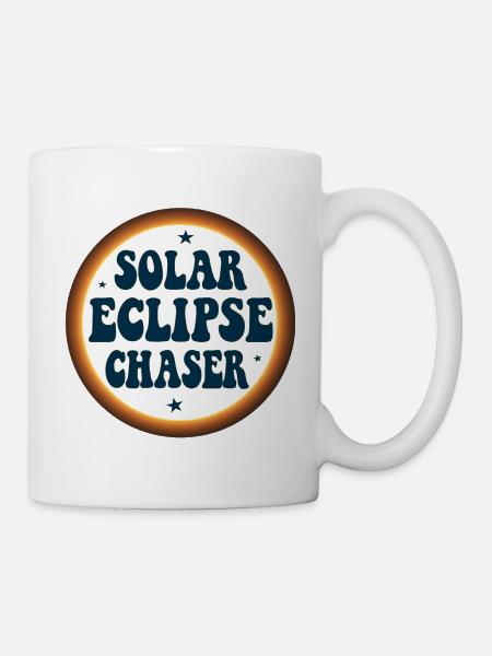 Solar eclipse chaser - Tasse - Weiß