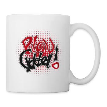 Radball, Cycleball, Hallenradsport - Tasse - Weiß - Rechts