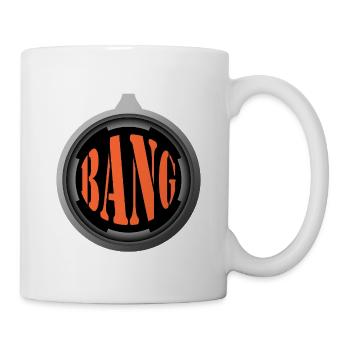 Bang – Explosiv Comicstil - Tasse - Weiß - Rechts
