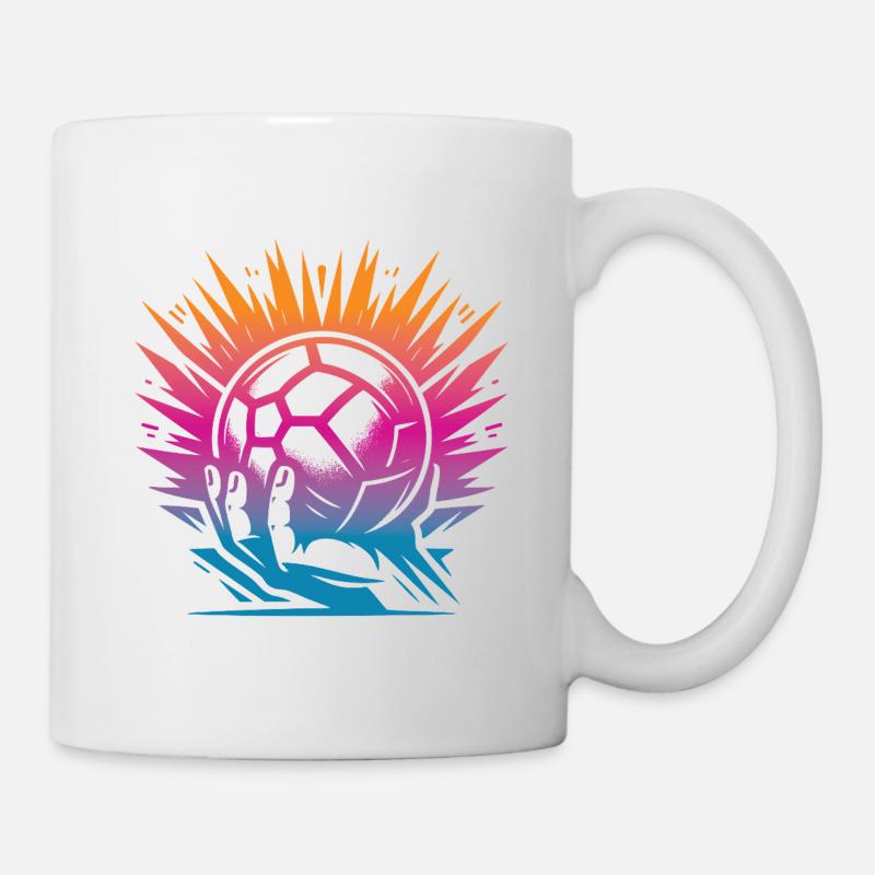 Handball - Mug blanc - blanc