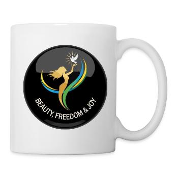 Liberté, Beauté et Plaisir - Mug blanc - blanc - Droite