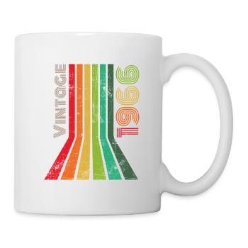 Vintage 1966 - Tasse - Weiß - Rechts