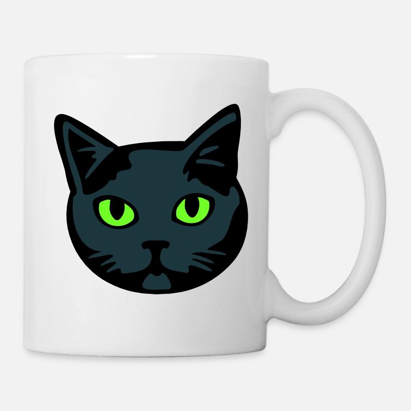 Chat gris / Mâle « British Shorthair » - Mug blanc - blanc