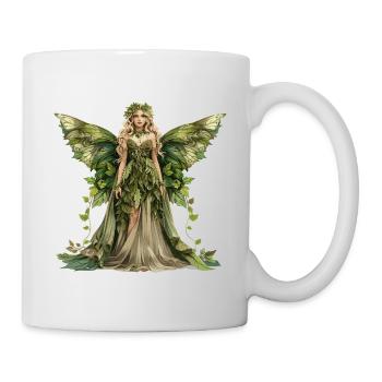 Waldfee Schmetterling - Tasse - Weiß - Rechts