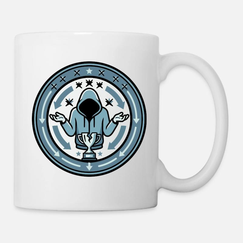 Emblème perdant Logo Looser Gaming - Mug blanc - blanc
