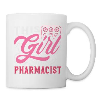 This Girl Loves Being A Pharmacist - Mug - white - Right