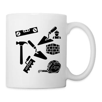 Masonry work - Mug - white - Right