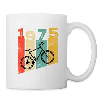 Millésime 1975 - Mug blanc - blanc - Droite