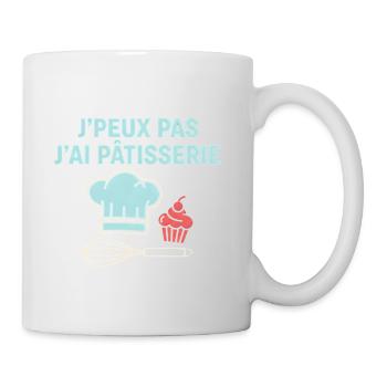 I can't I pastry - Mug - white - Right