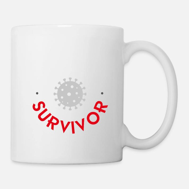 Covid-19 Survivor - Mug - white