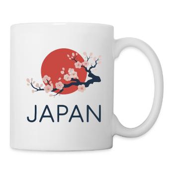 Minimal Cherry Blossom du Japon - Mug blanc - blanc - Droite