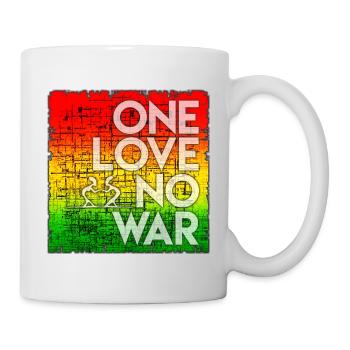One Love No War Rainbow - Mug - white - Right