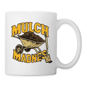 Mulch Madness-Schubkarre - Tasse - Weiß - Rechts
