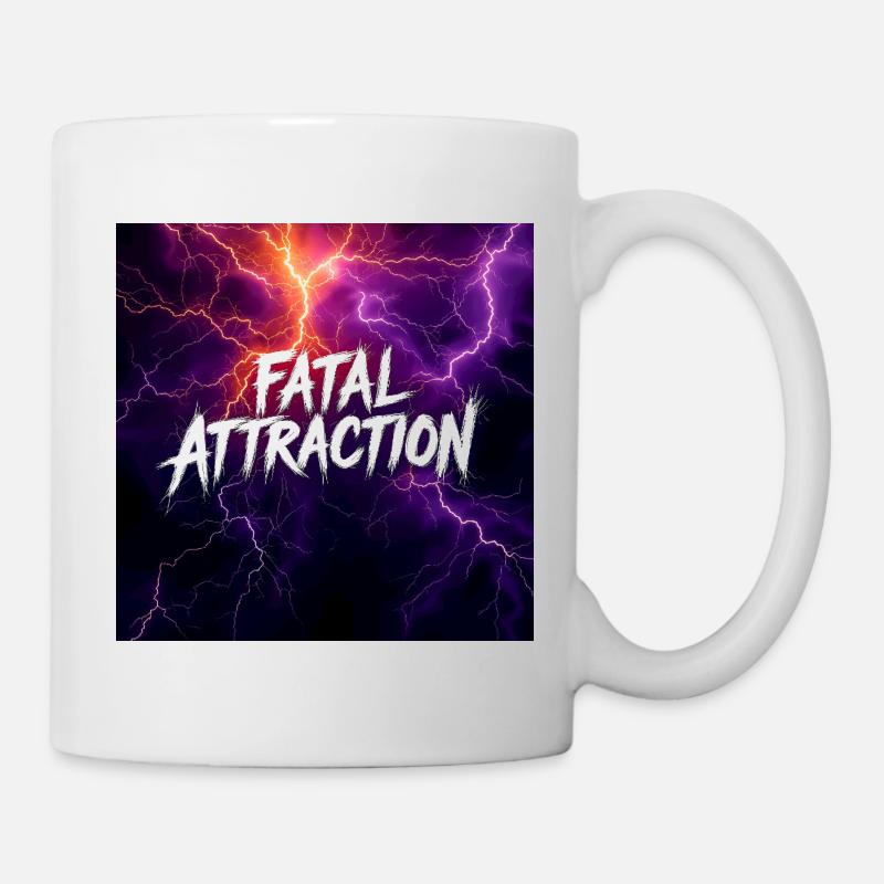 Fureur de la tempête électrique - Mug blanc - blanc