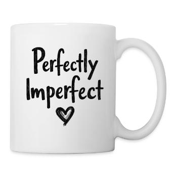 Perfectly Imperfect Heart Lettering - Mug - white - Right