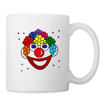 The_clown - Tasse - Weiß - Rechts