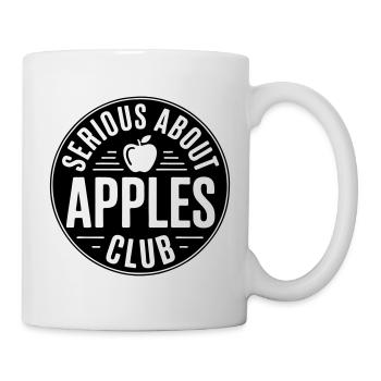 Apples - Serious about apples club - Mug - white - Right