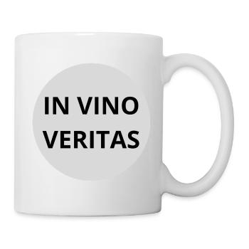 In Vino Veritas - Tasse - Weiß - Rechts