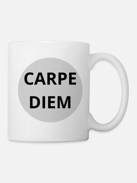 Carpe Diem - Mug blanc - blanc