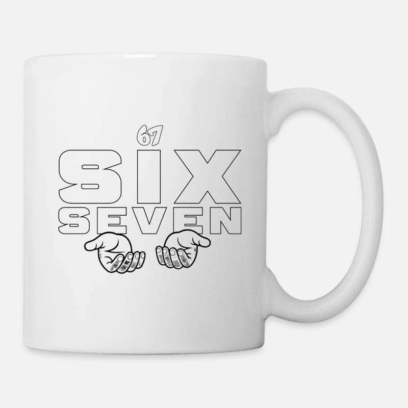67 Six Seven - Mug - white