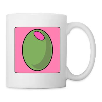 Pink Olives Love - Mug - white - Right