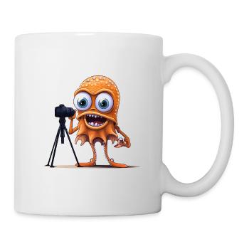 Appareil photo Octopus Photography - Mug blanc - blanc - Droite