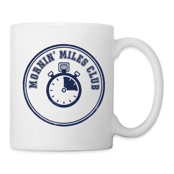 Mile Club Stopwatch Emblem - Mug - white - Right