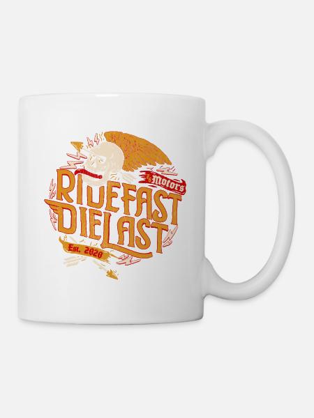 Roulez vite - Mug blanc - blanc