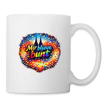 Mir_blieve_bunt - Mug blanc - blanc - Droite