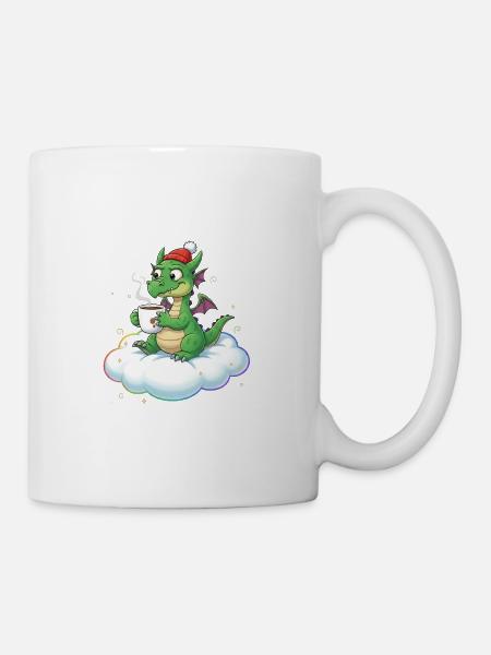 Fire-Blowers on Clouds - Mug - white
