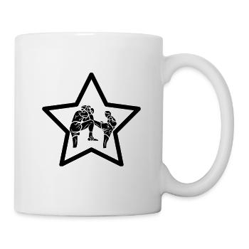 Fight boxe - Mug blanc - blanc - Droite