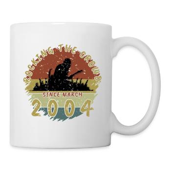 22e anniversaire Faire vibrer la foule GIT 03/2004 - Mug blanc - blanc - Droite